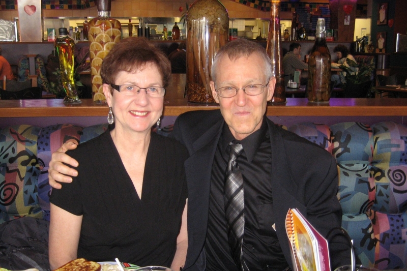 Hal & Marie at retirement